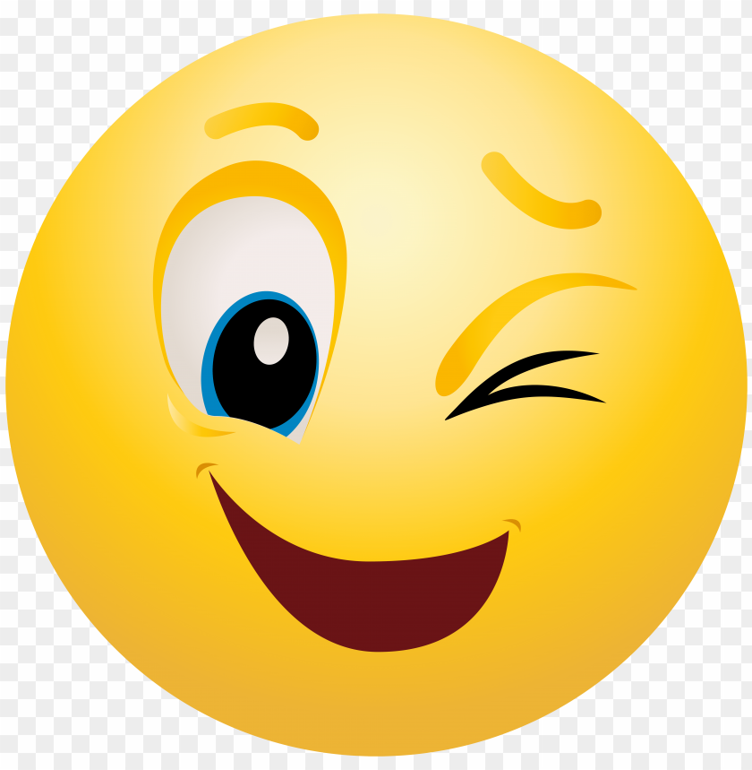 Zwinker Smiley